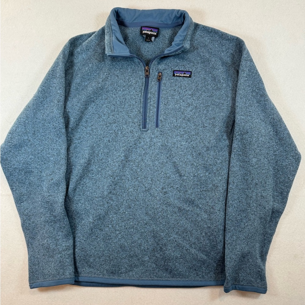 Patagonia Teal Fleece Pullover